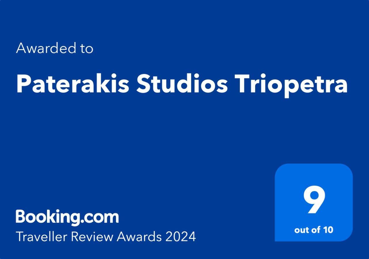 Paterakis Studios Triopetra Exterior foto